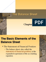 The Balance Sheet