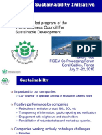 A Member-Led Program of The World Business Council For Sustainable Development