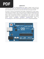 Arduino Sample Programs Documents