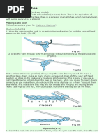 The Basic Stitches: The Foundation Chain (Or Base Chain)