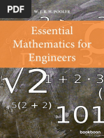 Essential Mathematics For Engineers