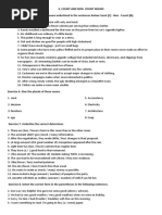 Count and Non-Count Nouns Exercise 5. Identify The Types of Nouns Underlined in The Sentences Below Count (C) - Non - Count (N)