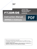 Ft2Dr/De: Instruction Manual (WIRES-X Edition)