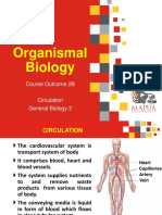 Organismal Biology: Course Outcome 2B