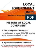 Local Government Units