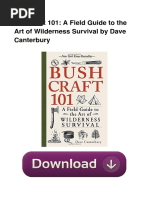 Bushcraft 101 A Field Guide To The Art o