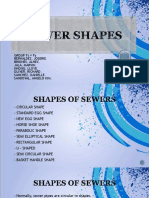 Sewer Shapes (Report) (CE 503) - Group (Fs Fy)