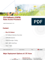 CS Fallback (CSFB) : Radio Access Procedure