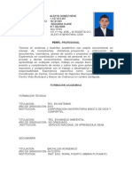 Hoja de Vida Acualzada PDF Act