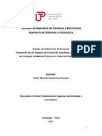 Desarrollo de Un Sistema de Control de Inventario, para La Gestión de Compras de Materia Prima en El Rubro de Restaurantes