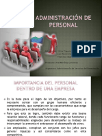 Administración de Personal POWER POINT