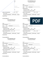 Screening Form