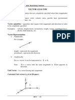 Vector Analysis: Multivector Review and Training Center