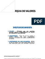 Jerarquia de Valores