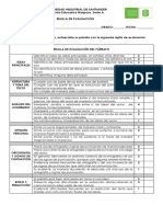 Rejilla de Evaluación Parrafo