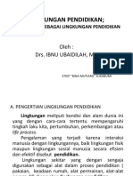 Lingkungan Pendidikan Masyarakat SBG Lingkungan Pendidikan