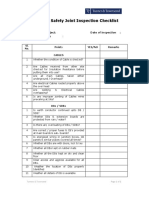 T&T Electrical Works Checklist