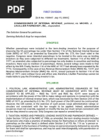 Petitioner Vs Vs Respondent The Solicitor General Senining Belciña & Atup