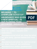 Abundance