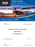 Flash Cards Cessna Caravan 208