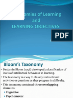 Taxonomies of Learning