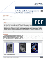 Protocols For Dental Am Data Management in Disaster Victim Identification