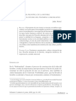 Julio Horta. Teoría Filosófica de La Historia: Rudimentos para El Estudio Del Fenómeno Comunicativo