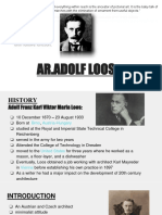 Adolf Loose - Life, Philosophy and Works