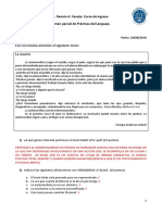 Clave de Corrección Simulacro Segundo Parcial Prácticas Del Lenguaje