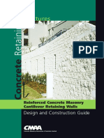 Cmaa-Block Retaining Wall PDF