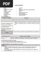 Sesion de Aprendizaje La Mltiplicación