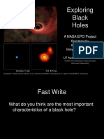 Exploring Black Holes: A NASA EPO Project