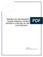 Report On The Benefits of Ice-Based Thermal Storage For District Cooling in The Middle East Region