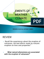 ELEMENTS OF WEATHER CLIMATE Quarter 4 Week 3 Day 1