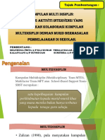 PERANAN MULTIDISIPLIN KUMPULAN New