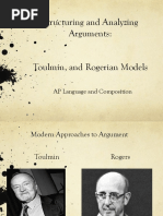 Structuring and Analyzing Arguments:: AP Language and Composition