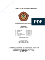 Makalah Manajemen Pasien Safety Kelompok 4 - Kriteria Monitoring Dan Evaluasi