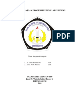 Proposal Pengajuan Produksi Puding Waluh