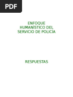 Enfoque Humanistico Del Servicio de Policía