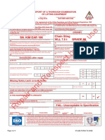 Sn. Kim Ear 196 Chain Sling WLL 7.5 T Grade 80: Report of A Thorough Examination of Lifting Equipment