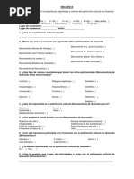 Encuestas Modificadas MONUMENTOS