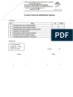 FORMULIR AUDIT FASILITAS KEBERSIHAN TANGAN - Docx (New)