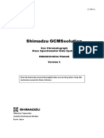 Shimadzu Gcmssolution: Gas Chromatograph Mass Spectrometer Data System Administration Manual