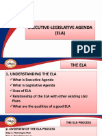 ELA Formulation Process