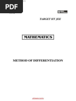 Method of Differentiation