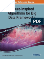 Nature Inspired Algorithms Big Data Frameworks