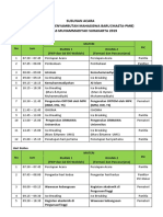 Susunan Acara MASTA PMB 2019