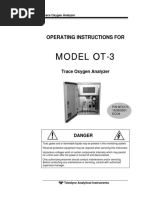 Analizador de Oxigeno Teledyne Analytical Instruments PDF