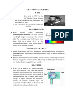 X-Ray Crystallography X-Ray