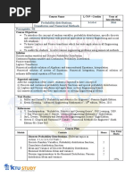 BTech S4 Probability Distribution